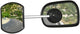 Defa Caravanspiegel met zuignap 11 cm zwart