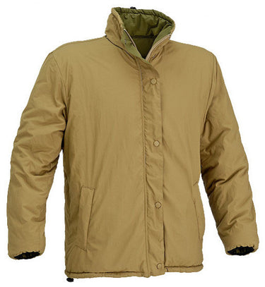 Defcon 5 Outdoorjas Giacca heren nylon olijfgroen beige maat S
