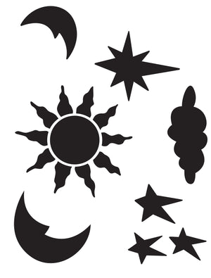Delta • stencil mania x1 celestial.