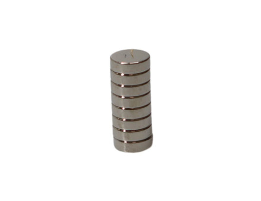 Deltafix blokmagneten nikkel - radiatorfolie - 10 x 3 mm - 8 st.