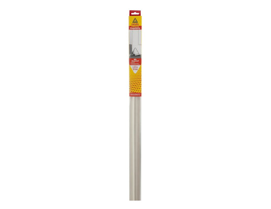 Deltafix dorpelstrip - zelfklevend - kunststof - wit