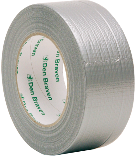 Den braven zwaluw ductape 50mm x 50mtr zilver - 202119 202119