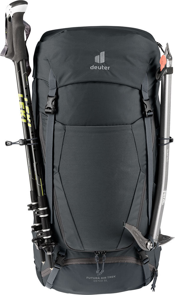 Load image into Gallery viewer, Deuter futura air trek 45+10 sl - women's trekking backpack
