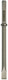 Dewalt accessoires 28mm hex (zeskant) vlakbeitel breedte 36mm, lengte 521mm - dt6929-qz