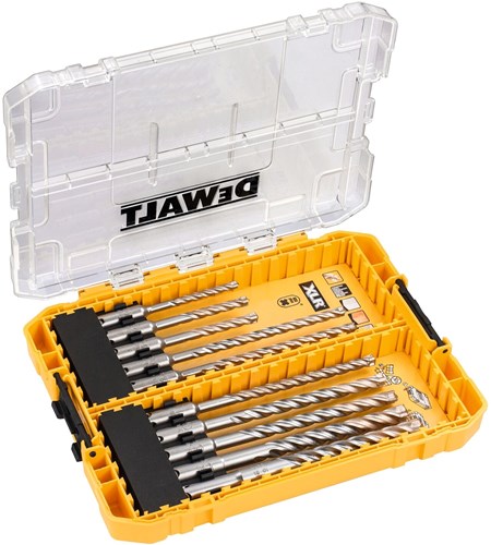 Load image into Gallery viewer, Dewalt accessoires betonborenset sds+ xlr | 10-delig | in tough case - dt70752-qz
