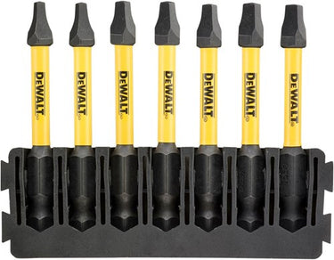 Dewalt accessoires bitset | houder + impact torsion | 57 mm | sq1 x2, sq2 x3, sq3 x2 - dt70824-qz