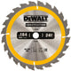 Dewalt accessoires dewalt dt1939-qz - tarcza constructie - 184mm - 24 tanden - atb geometrie