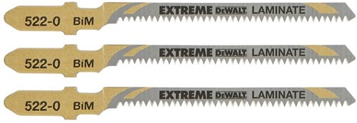 Dewalt accessoires decoupeerzaagblad bim extreme voor korte bochten in hout en laminaat (t101aof) - dt2081-qz