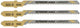 Dewalt accessoires decoupeerzaagblad bim extreme voor korte bochten in hout en laminaat (t101aof) - dt2081-qz