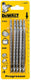 Dewalt accessoires dewalt dt2059 bim decoupeerzaagblad progressor - 2.4-5mm tandafstand - hout metaal (5st)