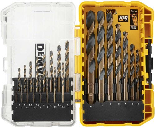 Load image into Gallery viewer, Dewalt accessoires dt70729-qz | 23-delig hss-g metaalboorset | in toughcase - dt70729-qz
