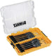 Dewalt accessoires dt70751-qz | 9-delig speedboren set - dt70751-qz