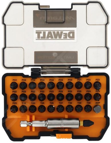 Load image into Gallery viewer, Dewalt accessoires dt70901t 32-delige bitset | mclaren | limited edition - dt70901t-qz
