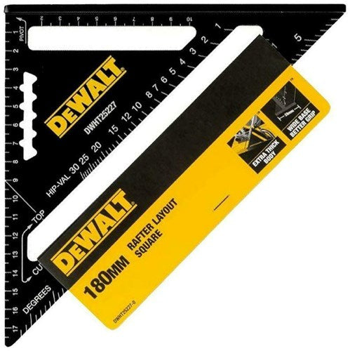 Load image into Gallery viewer, Dewalt accessoires dwht25227-0 bouwdriehoek | speed square | 180 mm | metrisch - dwht25227-0
