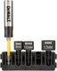 Dewalt accessoires houder + impact magnetische zeskantdoppen | 5 stuks | 8 mm, 10 mm, 13 mm + flextorq schroefgeleider - dt70826-qz