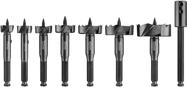 Dewalt accessoires houtborenset | incl. verlengstuk | 8-delig - dt4593-qz