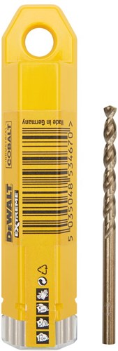 Dewalt accessoires hss industrial cobalt metaalboor 4.0mm - dt4924-qz