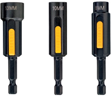 Dewalt accessoires dewalt dt7460 - 3 delige zeskantdoppenset - extreme impact bit dopsleutelset