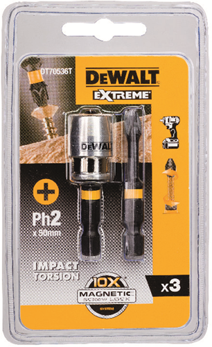 Load image into Gallery viewer, Dewalt accessoires impact torsion 2xph2 50 mm + 1 maglock - dt70536t-qz
