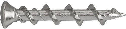 Dewalt accessoires walldog 32mm verzonken kop chroom (100 stuks) - dfm424015p