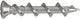 Dewalt accessoires walldog 32mm verzonken kop chroom (100 stuks) - dfm424015p