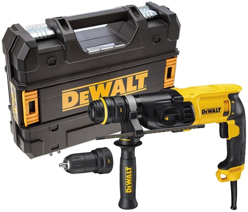 Load image into Gallery viewer, Dewalt d25134kp 26mm sds+ combihamer | 800w 2.8j + boor en beitelset - d25134kp-qs
