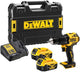 Dewalt dcd709p2t | compacte accu klopboormachine | 18v | 2 x 5.0 ah li-ion accu's | in tstak koffer