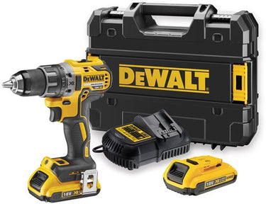 Dewalt dcd791d2 accu schroefboormachine - 18v 2.0ah xr li-ion in t-stak opbergkoffer