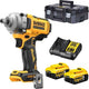Dewalt dcf892p2t-qw | xr brushless accu slagmoersleutel 18v 1 2 met pin-aansluiting in tstak (2x 5.0ah accu + lader) - dcf892p2t-qw
