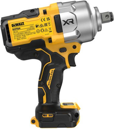 Dewalt dcf964n accu slagmoersleutel 1898nm 3 4 frictiering 18v xr basic body