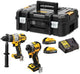 Dewalt dck2052h2t-qw | 18v xr brushless 2-delig voordeelset (2x 5.0ah accu) - dck2052h2t-qw