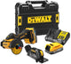 Dewalt dcs438e2t | accu slijpmachine | 18v | 76 mm | 2 x 1.7 ah accu + lader - dcs438e2t-qw