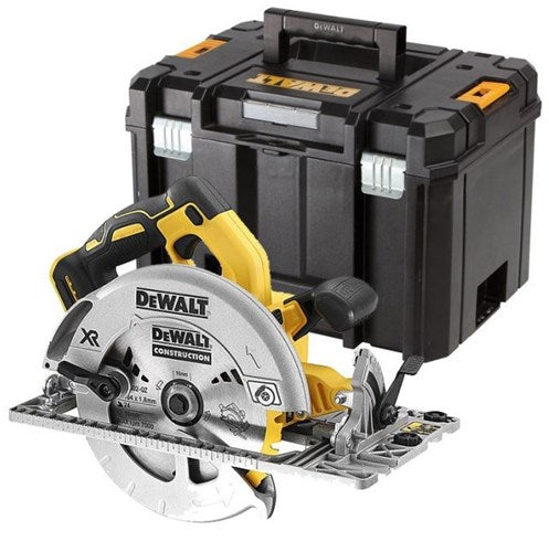 Dewalt dcs572nt | accu cirkelzaag | xr | 18 volt | 184 mm | body in tstak | zonder accu's lader - dcs572nt-xj