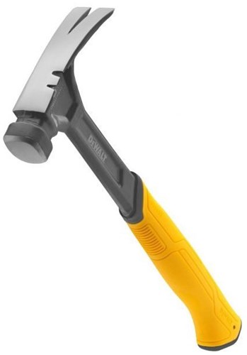 Dewalt dwht51003-0 serie - timmermanshamer - 454g - ergonomische riemgreep - stalen constructie