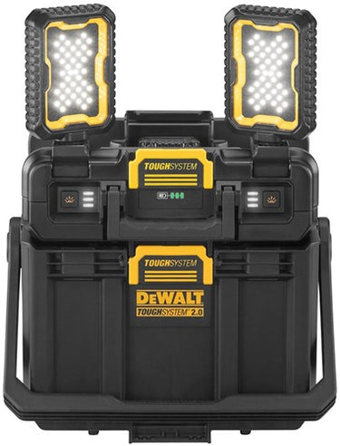 Dewalt dwst08061-1 18v xr toughsystem 2.0 gereedschapskist met geïntegreerde led-werklampen | zonder accu's en lader - dwst08061-1