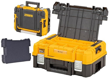 Dewalt tstak 2.0 - gereedschapskoffer - lange handgreep - ip54 bescherming