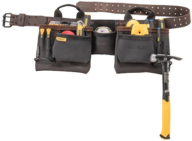 Dewalt lederen gereedschapsriem apron - dwst50112-1