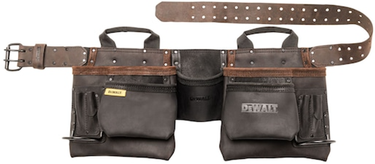 Dewalt lederen gereedschapsriem apron - dwst50112-1