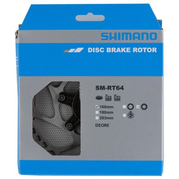 Load image into Gallery viewer, Shimano Deore SM-RT64S Center Lock 160mm
