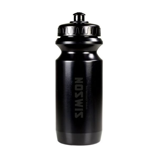 Afbeelding laden in galerijviewer, Simson Bidon zwart 600ml verpakt
