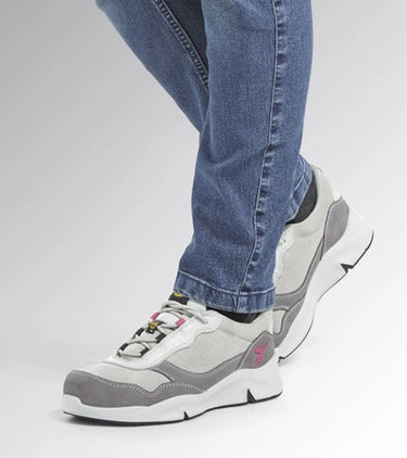 Diadora werkschoen athena laag 179902 s3l d0459 | gray violet raspberry (d0459) | maat 40 - 8053607443383