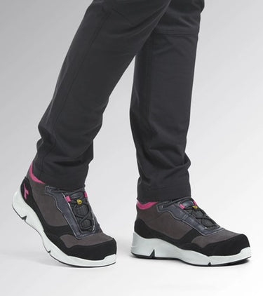 Diadora werkschoen athena mid 179901 s3l | nine iron raspberry (d0458) | maat 37 - 8053607443574