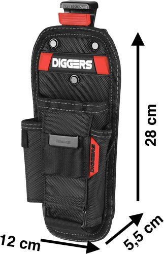 Load image into Gallery viewer, Diggers quick klik grote tangen opbergtas - dk637
