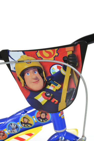 Load image into Gallery viewer, Dino brandweerman sam 12 inch 21 cm jongens doortrapper blauw
