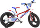 Dino r1 14 inch 24 cm jongens knijprem rood