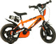 Dino r88 12 inch 21 cm jongens doortrapper oranje