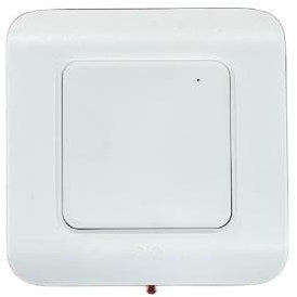 Load image into Gallery viewer, Di-o dio draadloze wand schakelaar enkel wit - 6960114
