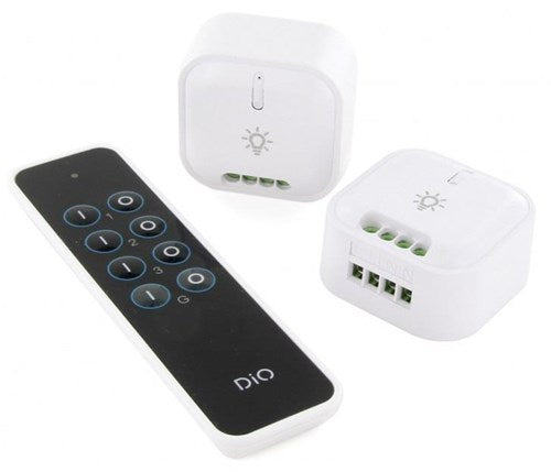 Load image into Gallery viewer, Di-o dio set draadloos schakelen 2x module + ab - 6960030
