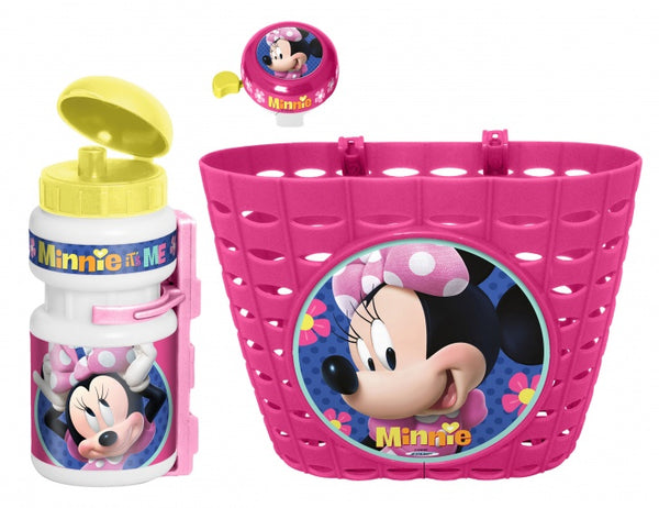 accessory set Minnie Mouse pink 3-piece