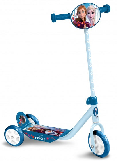 Load image into Gallery viewer, Disney Frozen 3-wiel kinderstep voetrem meisjes blauw lichtblauw
